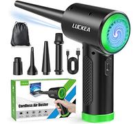 Aria Compressa Spray Elettrico Rimuovi Polvere PC - 3 Velocità Aria Portatile Set di Pulizia con luce LED, Kit Pulizia PC, Laptop, Tastiera, Elettronica, Alternativa Bomboletta Aria Compressa
