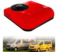 Aria Condizionata Auto, Climatizzatore Tutto in Uno Caldo/Freddo 24V-Red