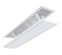 Aria Condizionata Centrale Deflettore Aria Condizionata Regolabile, Casa Soggiorno Camera da Letto Aria Condizionata Uscita Aria Parabrezza Anti Soffio Diretto Guida al Vento, per Donne Incinte (Top