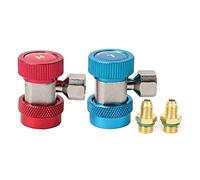 Aria condizionata Connettore rapido Raccordi refrigeranti durevoli ad alta pressione e bassa pressione per la manutenzione del AC dell'auto Materiale in rame Filettatura maschio