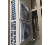 Aria condizionata copertura per unità esterna ac, Aria condizionata deflettore Uscita aria Louvered griglia di copertura, compressore condensatore protezione recinzione Schermo Air Vent copertura