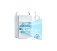Aria condizionata portatile, 4 in 1 climatizzatore portatile, mini raffrescatore d'aria,ventilatore refrigerante,ventilatore con ghiaccio, Ventilatore da tavolo,70° Oscillation,4 Velocità 2 Modalità
