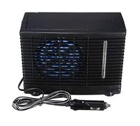 Aria Condizionata Portatile Auto Universale Mini Condizionatore 24V Impianto di Raffreddamento Ventilatore Evaporatore Auto Camion Casa (Nero)