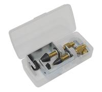 Aria Condizionata Pressione Test Connettore Kit 13pc VSAC135 Sealey Nuovo