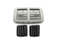 Aria Griglia Ugello Di Ventilazione Per Benz W251 2009-2018 R300 R320 R350 R400 R500 Griglia Di Uscita Aria Condizionata Cromata Anteriore E Posteriore(Gray Rear)