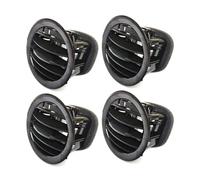 Aria Griglia Ugello Di Ventilazione Per Opel Per CORSA D Tutti I Modelli 2007-2015 13417363 2201099 Griglia Di Uscita Dell'aria Condizionata Cromata/nera(4PCS Black)
