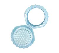 Aria Imbottita Spazzola Dei Capelli Pettine Compatto In Plastica Per Agenzia Viaggi Ufficio Setole Massaggio Per Cuoio Capelli