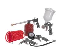 Aria Kit Accessori 5pc - Sealey SA33G Nuovo