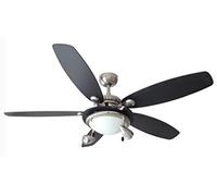 Aria & Light Milord ventilatore da soffitto con illuminazione Globo/faretti 132 cm