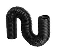 Aria Tubo Aspirazione Kit Tubo Aspirazione Filtro Aria Fredda Auto Tubo Flessibile Alimentazione Tubo Flessibile 1 M Tubo Flessibile Aspirazione Aria Universale(50mm-2inch)