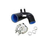 Aria Tubo Aspirazione Tubo Flessibile Aspirazione In Silicone Motore Per Abarth 500 595 695 T-Jet 1.4L Con Turbo Garrett 1446 Per Competizione Per Turismo Per Esseesse(Nero)