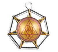 Arial, Angelo del Fuoco Ciondolo Occulto Talismano Coraggio Coraggio Coraggio...