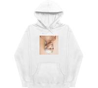 Ariana Grande Sweetener (Back Print) White L Felpa con cappuccio