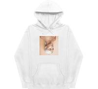 Ariana Grande Sweetener (Back Print) White M Felpa con cappuccio