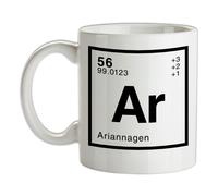 Arianna - Tazza Elemento Periodico - Cognome - Famiglia - Nome - Tè - Caffè