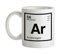 Arianna - Tazza Elemento Periodico - Cognome - Famiglia - Nome - Tè - Caffè