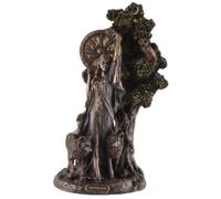 Arianrhod, dea celtica del destino, bronzato/colorato by Veronese