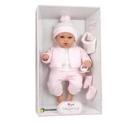 Arias - Bambola Bebé 33cm, Rosa - POS210158