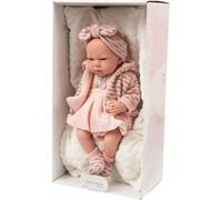 Arias - Bambola bebè con cuscino 40cm, POS200059