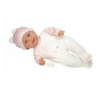 ARIAS - Bambola Elegance 42 cm Roy con meccanismo piangente. Abito in tonalità rosa e bianco. Include ciuccio. Giocattolo Bambini Tutte Le Età (ARI60866)