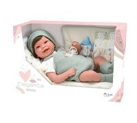 Arias Bambola Elegance Zoe 45cm Bambolotto Neonato in Scatola