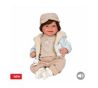 Arias Bambola Reborn Tommy da 45 cm con Accessori Inclusi 3anni+