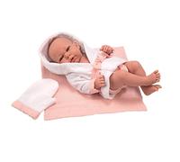 ARIAS - Bebè 40 cm VINILE Bagnetto Rosa - Giocolandia