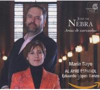 José de Nebra Arias De Zarzuelas (Lopez-banzo, Bayo) (CD) Album