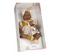 Arias Bambola Reborn Elegance Yasmin da 45 cm con Accessori Inclusi 3anni+