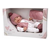 Arias Reborn Bambola Alice con Zainetto 45 cm