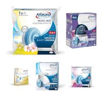 Ariasana Aero 360° Ricarica TAB Fiori di Campo per Dispositivo Aero 360° Kit, Assorbi Umidità in Tab al Profumo di Natura, Elimina Umidità e Cattivi Odori, 1 TAB da 450g