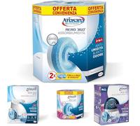 Ariasana Aero 360° Ricarica TAB inodore per dispositivo Aero 360° kit, assorbi umidità in Tab neutra, neutralizza i cattivi odori e assorbe l'umidità, 2 TAB da 450g