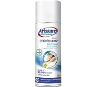 Ariasana Disinfettante Multiuso 2-in-1, Presidio Medico Chirurgico, Germicida spray per igienizzare aria e superfici, Disinfettante spray con profumazione eucalipto e mentolo, 1x150ml