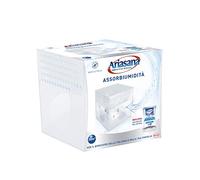 Ariasana Kit Mini Deumidificatore, Assorbi umidità fino a 30 m², Assorbiumidità anche per cantina, stanzino, bagno, cucina, camper, Dispositivo e 1 ricarica in sali da 450 g