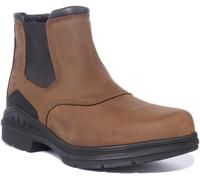ARIAT Barnyard Chelsea IN Pelle Stivali Uomo IN Marrone Misura UK 6 - 12