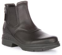 ARIAT Barnyard Impermeabile da Infilare Chelsea Uomo Stivale IN Nero UK 6 - 12