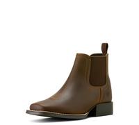 ARIAT Booker Chelsea Wide Square Toe Western Boot, Stivali Jodhpur Uomo, Marrone Invecchiato, 43 EU
