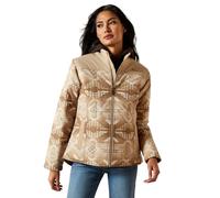 ARIAT Crius Insulated Jacket Giacca, Stampa Savannah Tan/Dune, Large Donna