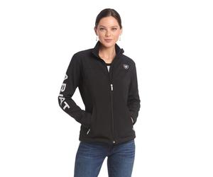 ARIAT Damen NEW TEAM SOFTSHELL Jacke, black, M