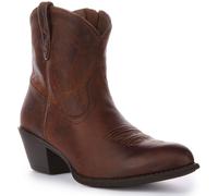 Ariat Darlin Sassy Unique Stitch Stivale Western Donna In Marrone Scuro EU 36-42