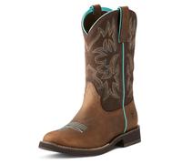 ARIAT Delilah Round Toe Western Boot, Stivali Donna, Marrone Invecchiato, 40 EU