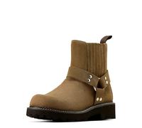 ARIAT Fatbaby Chelsea Harness Western Boot donna, Camoscio marrone chiaro, 8.5 X-Narrow
