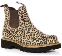 ARIAT Fatbaby Doppio Gore Western Chelsea Slip On Stivali Ghepardo Donna UK 3 -