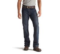ARIAT Flame Resistant M4 Low Rise Basic Boot Cut Jean - Men’s Durable Work Jeans