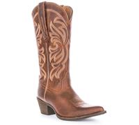 ARIAT Heritage J Punta Duratread Western Stivale Marrone Cowboy Da Donna UK 3 -