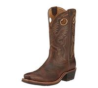 ARIAT Heritage Roughstock Cowboy Boots Uomo 1, Rowdy marrone oliato., 48 EU