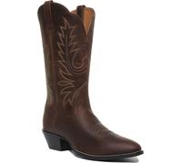 ARIAT Heritage Stile Cowboy Pelle Stivali da Donna IN Marrone EU 36-42