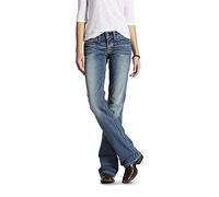 Ariat - Jeans Real Whipstit Denim Femmes, Taille Moyenne, 33 Regular, Rainstorm