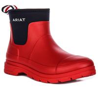 ARIAT Kelmarsh Shorti Duratread Leopardo Chelsea Donna Stivale Rosso Blu UK 3 -