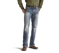 ARIAT M5 Slim Gambler Stackable Straight Leg Jean, Giocatore, 32W x 36L Uomo